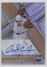 2019 Panini Elite Extra Edition Auto Isaiah Campbell #76 Auto 1u6