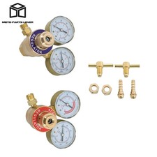 Acetylene CGA200 Brass Oxygen CGA540 Regulators Gauges Welding Torch Kit