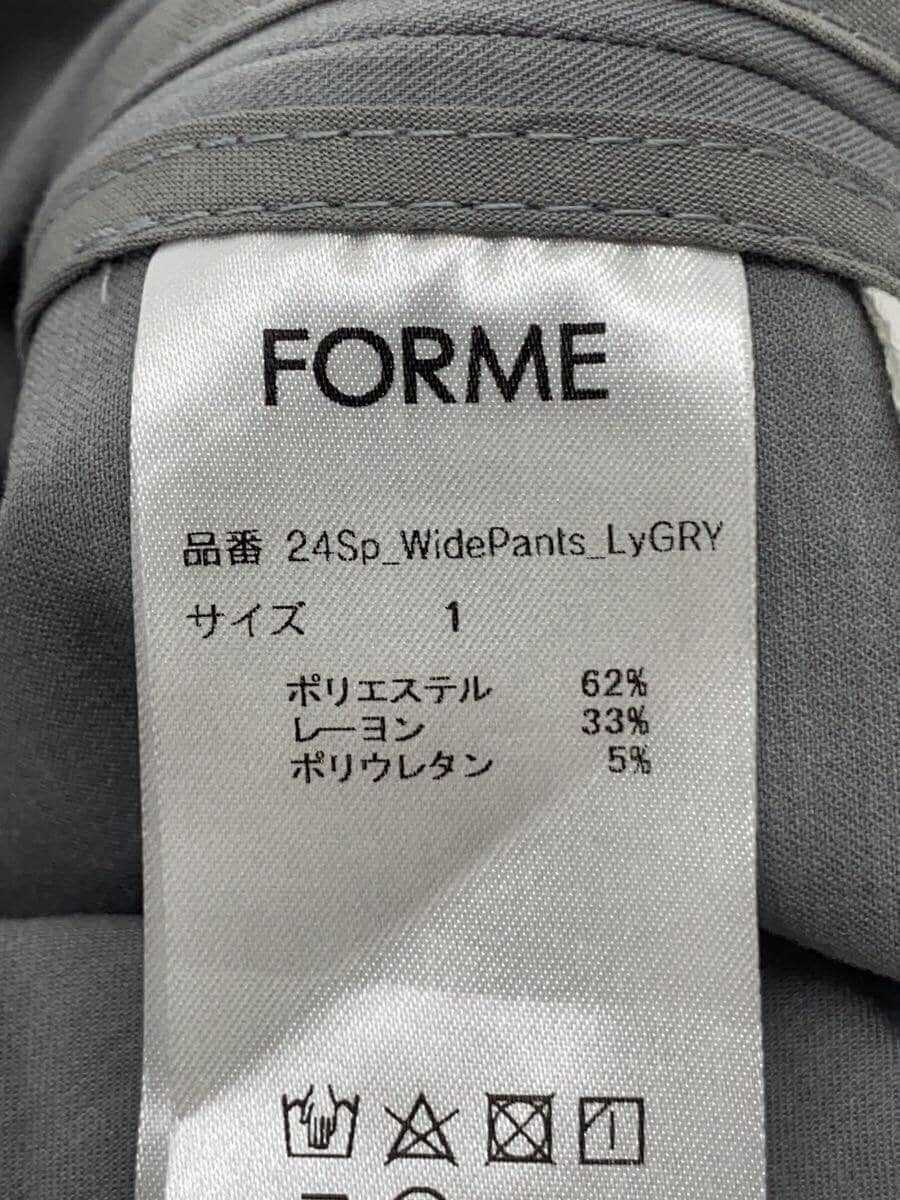 ALTRA forma altri pantaloni larghi 1 poliestere GRIGIO 24Sp_WidePants_LsGRY_MOLTO USATI