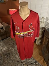 Team MLB Jason Hammel St. Louis Cardinals Light Jersey sz L