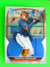 Frederick Bencosme 2023 Bowman #BCP-35 Chrome Prospects Baltimore Orioles
