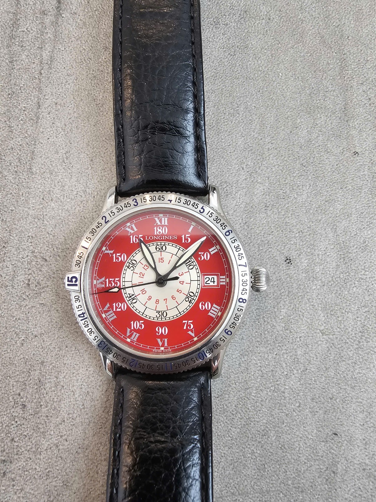 longines lindbergh hour angle (serviced)