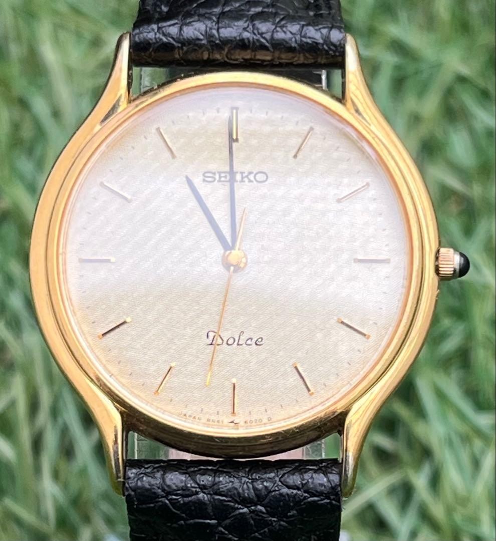 From Men’s 【U,S,/DDP】DOLCE Watch SEIKO Japan Quartz - vintagewatches.pk