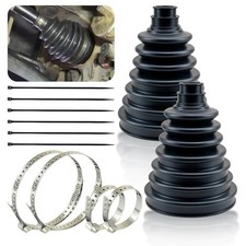 Upgrade CV Boot CV Axle Boot Thickened Neoprene Rubber Material with 4 2PCS