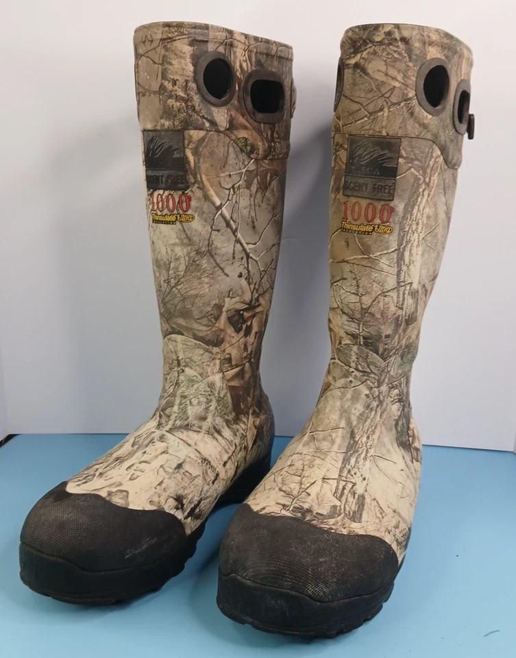 Bota Scent Free Talla 11 Camuflaje Itasca 1000 Thinsulate Ultra Muck Swampwalker Foto 2 de 4