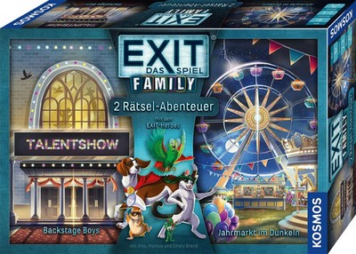 EXIT  - Das Spiel - Family 2 - Backstage Boys/Jahrmarkt im Dunkeln | Spiel