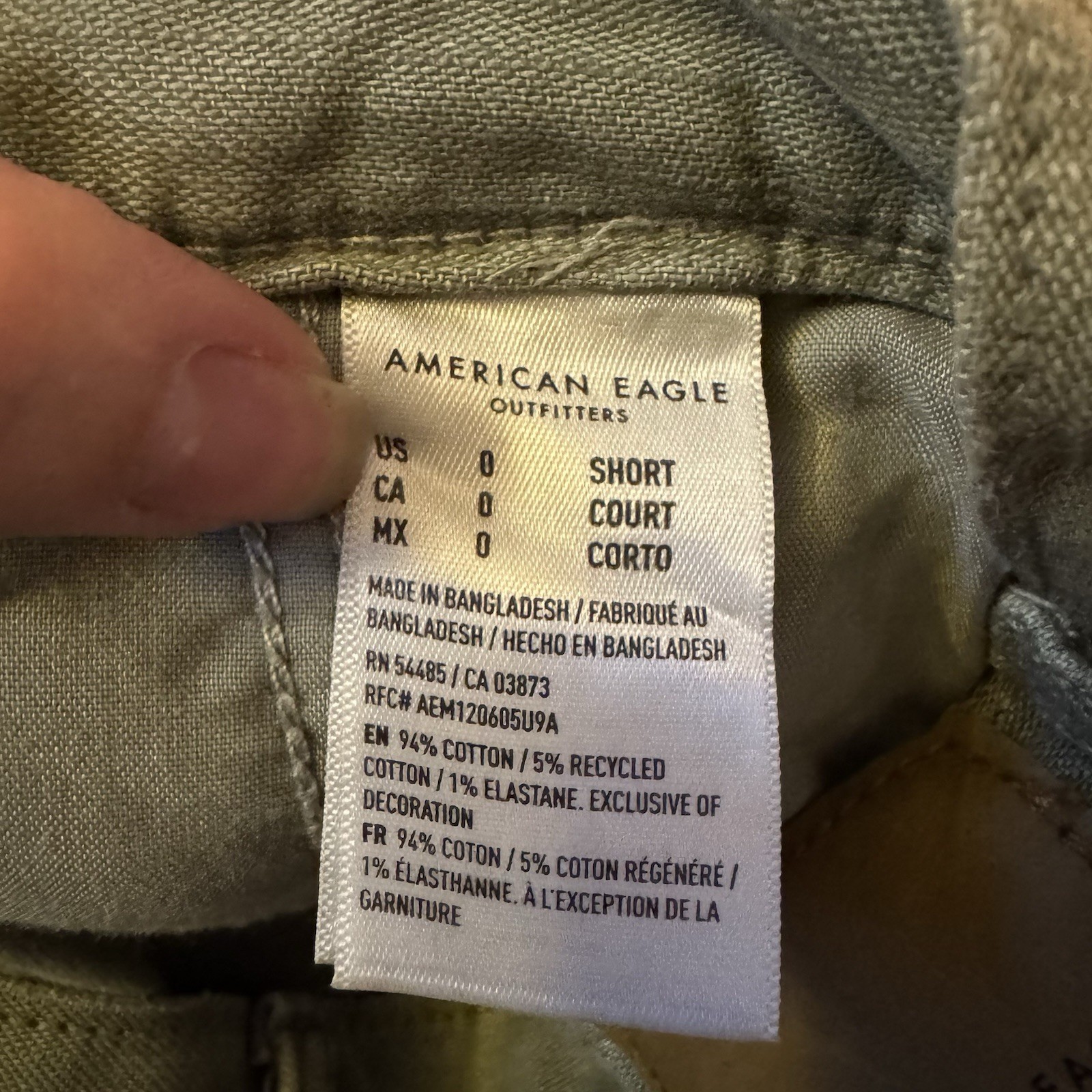 American Eagle Carpenter Patchwork Stretch Utilit… - image 16