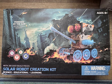 Solar robot creation kit powered by the sun - NEW sealed box