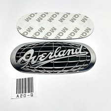 Targa decalcomania emblema Jeep Grand Cherokee OVERLAND 2006-2018 nuova...