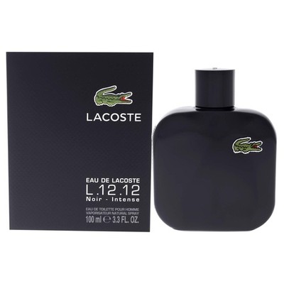 Eau De Lacoste L.12.12 Noir Eau de Toilette Spray for Men 3.3oz