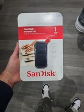 SanDisk Portable SSD 1TB USB-C 3.2 External SDSSDE30-1T00-ABJS NEW
