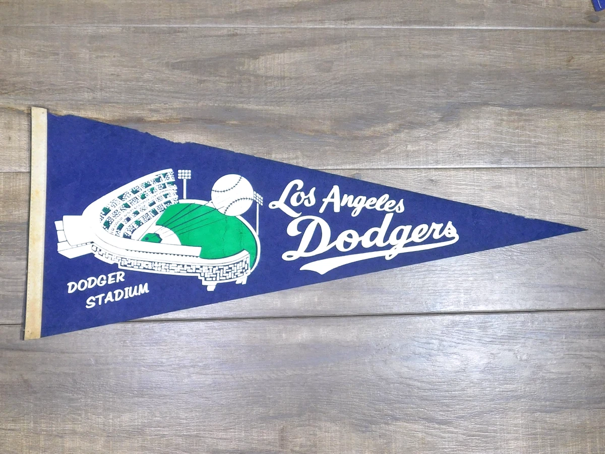 Los Angeles Dodgers Baseball Original Vintage Sports Pennants and