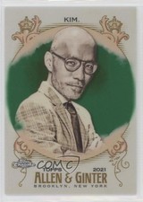 2021 Topps Allen & Ginter Chrome Green Refractor 72/99 Daniel Kim #222 19wd