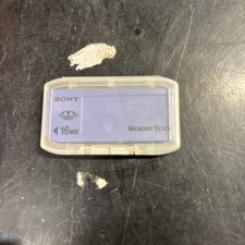 Sony Memory Stick 16MB MSA-16A Camera Memory Card Tested Working OEM