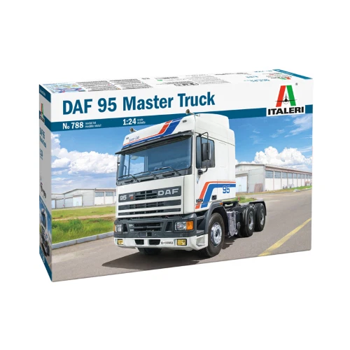 CAMION DAF 95 MASTER TRUCK KIT 1:24 Italeri Kit Camion Modellino Nuovo - Immagine 3 di 3