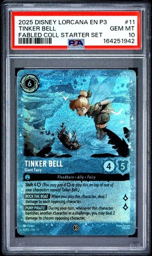 Tinker Bell - Giant Fairy graded PSA 10 for sale on eBay
