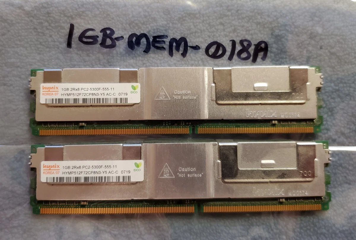 Preços baixos em Hynix PC2-5300 DDR2-667 1 GB de memória (RAM