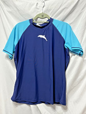 Halcurt Wave Serene Short Sleeve Rash Guard Shirt XL NWT Dolphin