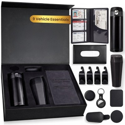 KEFF Car Gift Set   Trash Can, Magsafe Car Mount & More for iPhone & Android