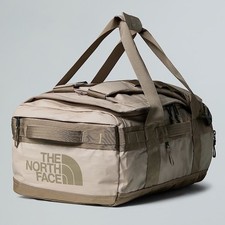 Image of The North Face Base Camp Voyager Duffel Bag 42L Mushroom Grey-Mocha Backpack