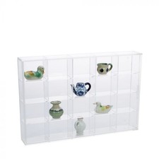 Safe Klein-Vitrine aus Acryl-Glas mit 20 Fächern à 57 x 47 x 42 mm Nr. 5257 Neu