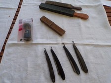 Coupe choux Lot de 4 pièces dans l'état. affuteurs et blaireau