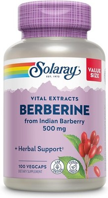 Berberin 500mg Kapseln - Natürliche Ergänzung für Stoffwechsel und Blutzucker