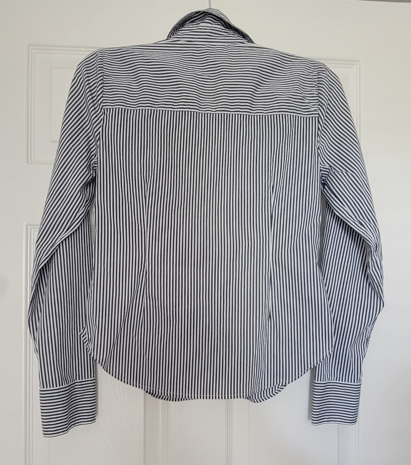 Veronica Beard Striped Button Down Ruched Shirt B… - image 6
