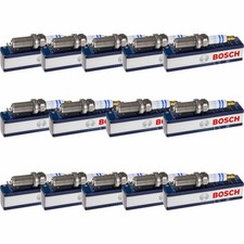 14x BOSCH Bougie D'Allumage Double Platine pour Porsche Cayenne 92A 4.8 Turbo