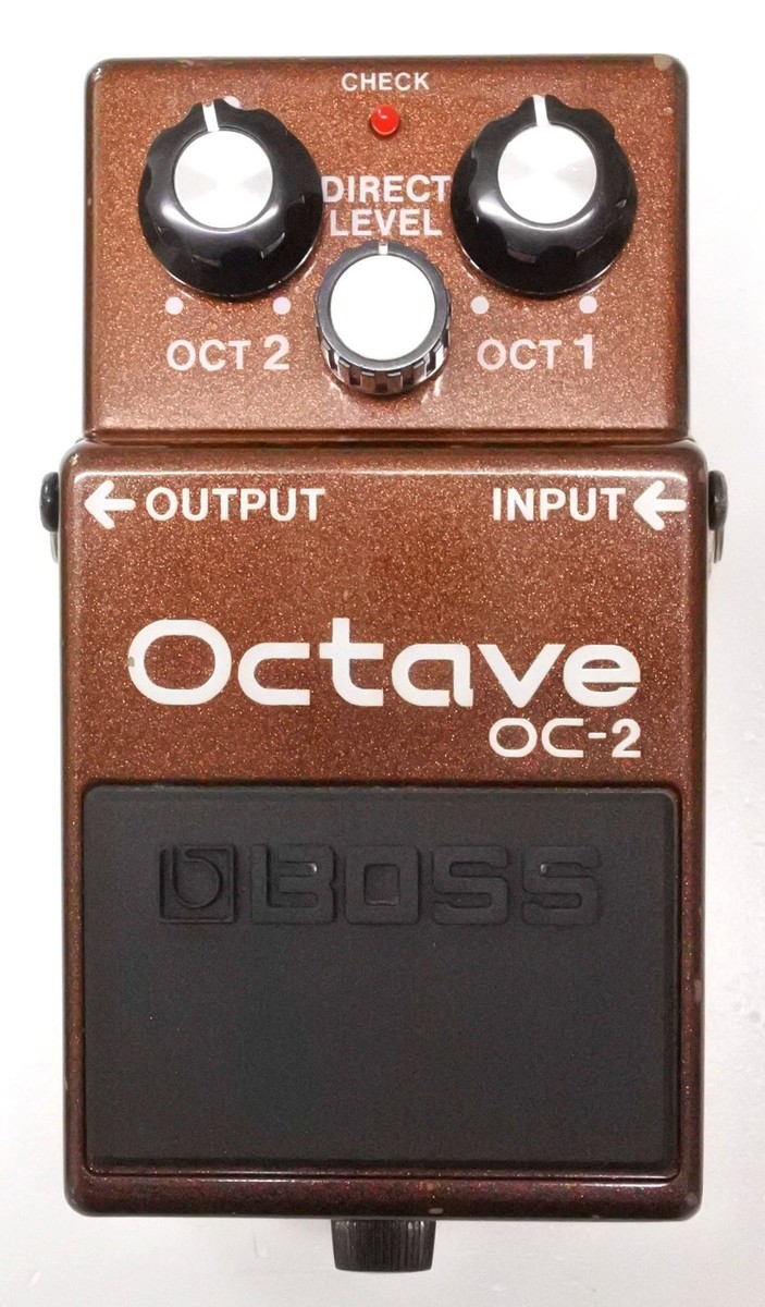 BOSS OC-2 Octave Guitar Effects Pedal 1999 #589 DHL Express or EMS