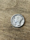 1929 Mercury Dime G+