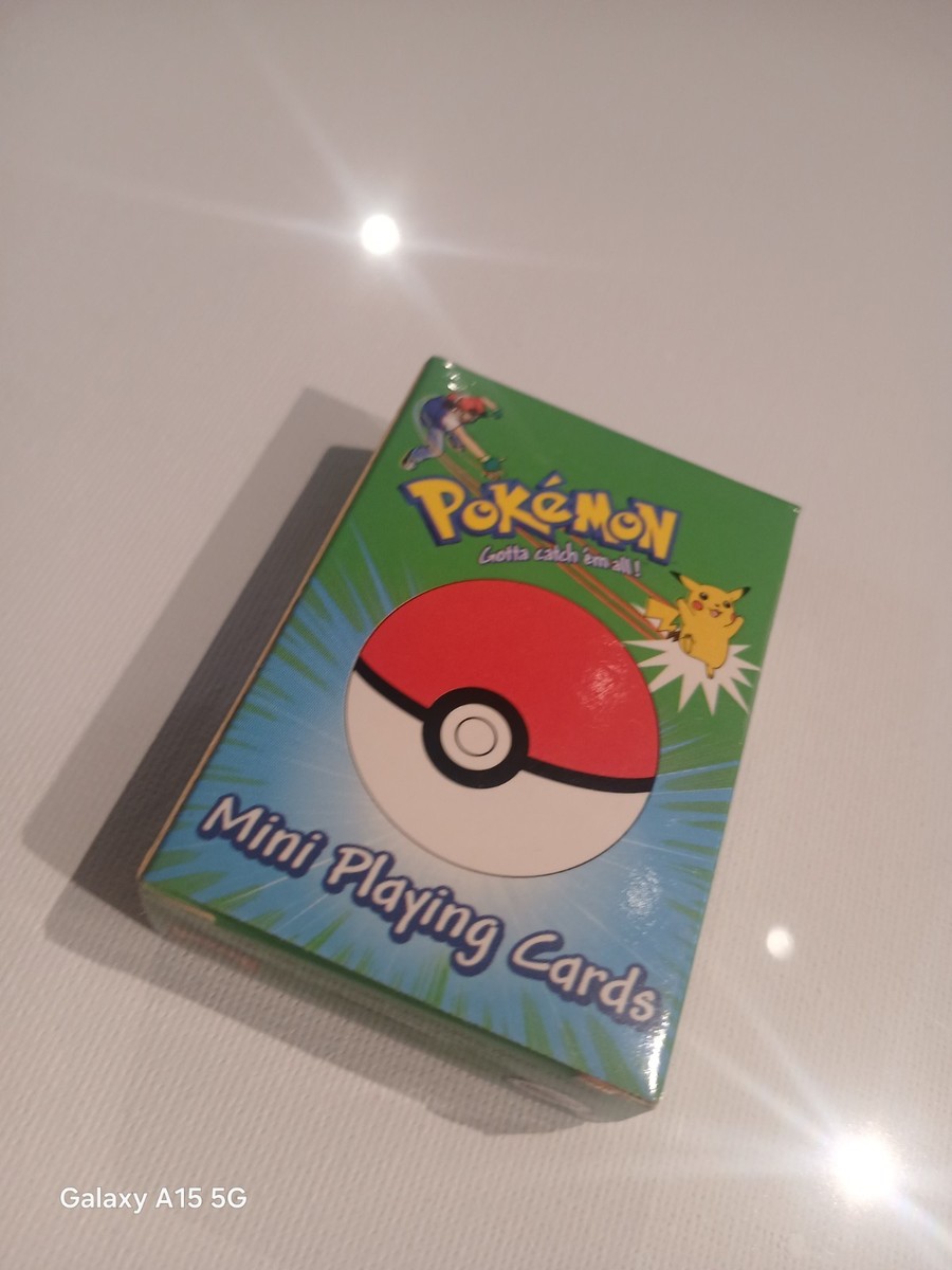 pokemon mini playing cards Bicycle Pokemon Mini Poker Playing Cards Blastoise Queen of Clubs - Blue - PSA 9
