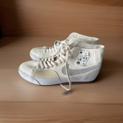 Nike SB Blazer Court Mid Premium Ivory. Skateboard Shoes Sz 10.5 DZ7635-110