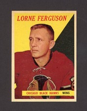 1958-59 TOPPS #55 LORNE FERGUSON  28043