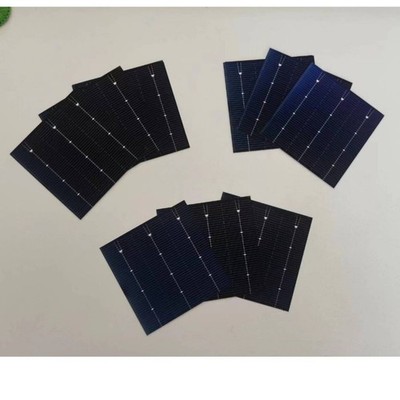 50PCS 52x52mm Mono Solar Cells High Efficiency for DIY Small Solar Power Panel
