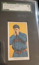 1910 T206 #224 Miller Huggins Hands to Mouth Piedmont 350 Factory 25 SGC 3 VG