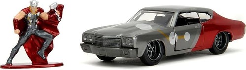 Chevrolet Chevelle SS 1970 Marvel Thor x (coche modelo diecast 1:32 Jada/GM/Marvel) - Imagen 1 de 2
