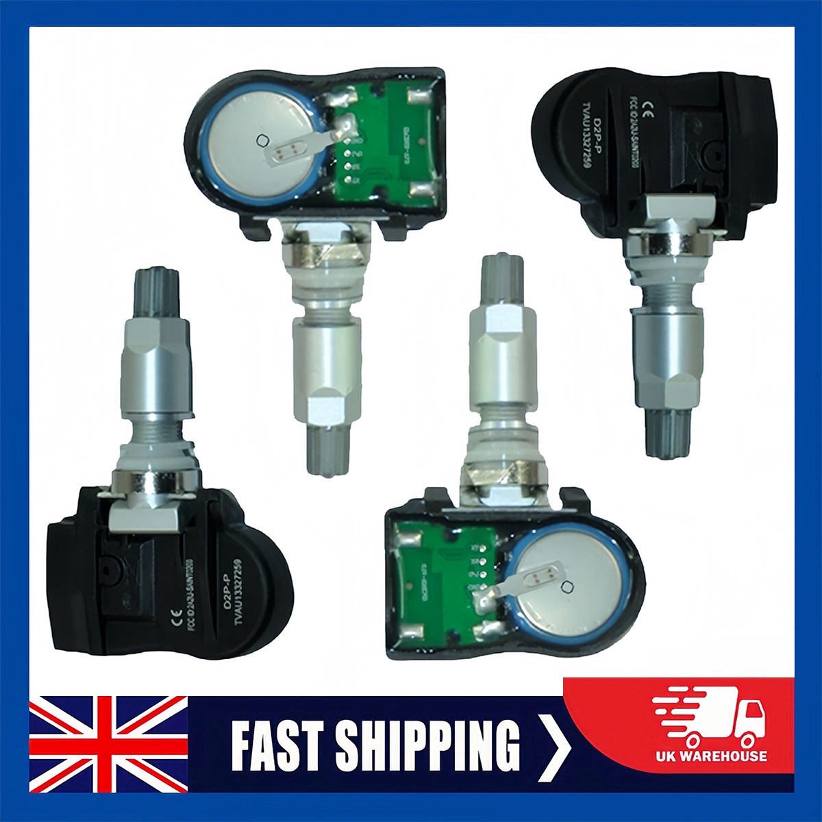 TPMS Tyre Pressure Valve Sensor x4 FOR Ford Focus, S-Max, Mondeo, Galaxy, Fiesta - Image 15