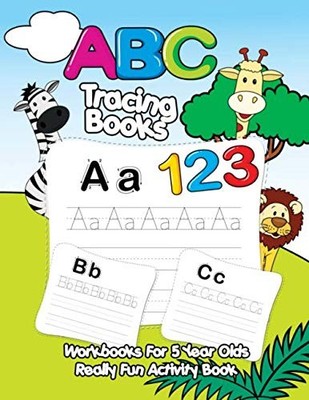 ABC Tracing Books Workbooks For 5 Year Olds Really Fun Activity 