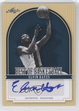 2012 Leaf Best of Basketball Elvin Hayes #EH1 Auto HOF 1a3