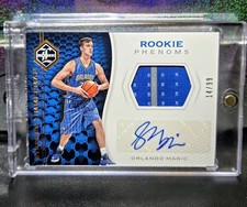 Stephen Zimmerman Auto Panini Limited Rookie Phenoms Jersey Patch RPA /99 RC