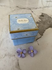 Ohrstecker Blume Flieder