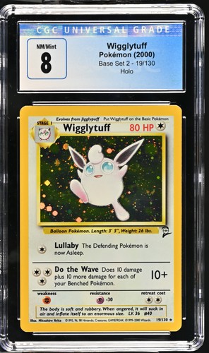 Wigglytuff graded CGC 8 for sale on eBay