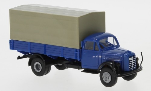 Brekina 43029 - 1/87 Borgward B 4500 PP, Blue/Black, 1951 - New