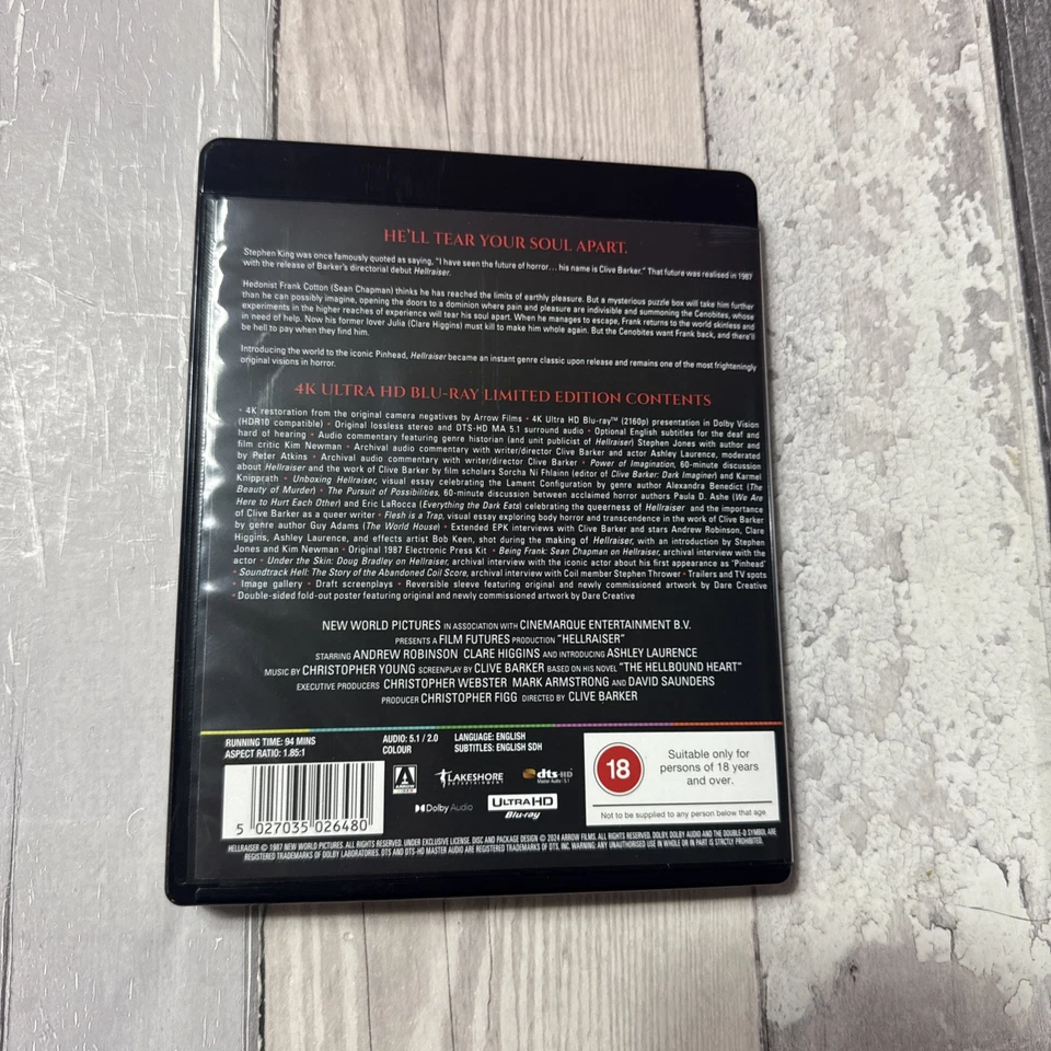Hellraiser (4K UHD Blu-ray) Rated 18 - Image 4 of 4
