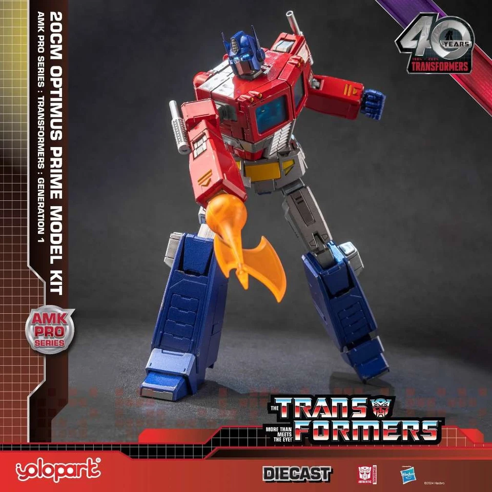 Transformers G1 AMK Pro Optimus Prime - Modelo Kit 20 cm - Yolopark - Imagen 3 de 4