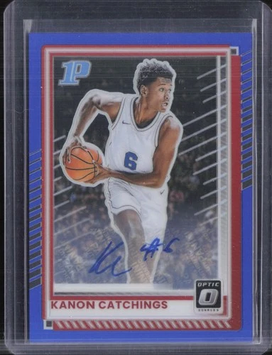 2025 Donruss Optic Significant Signatures Kanon Catchings