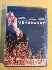 SEABISCUIT - DVD Widescreen w/ Tobey Maguire Jeff Bridges New Sealed