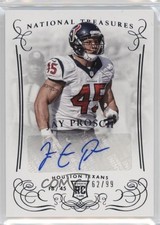2014 Panini National Treasures Rookie Signatures 62/99 Jay Prosch #237 Auto 0m0