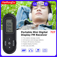 Hanrongda HRD-727 DSP FM Radio Portable Mini Design ABS Retro Digital Display Ra